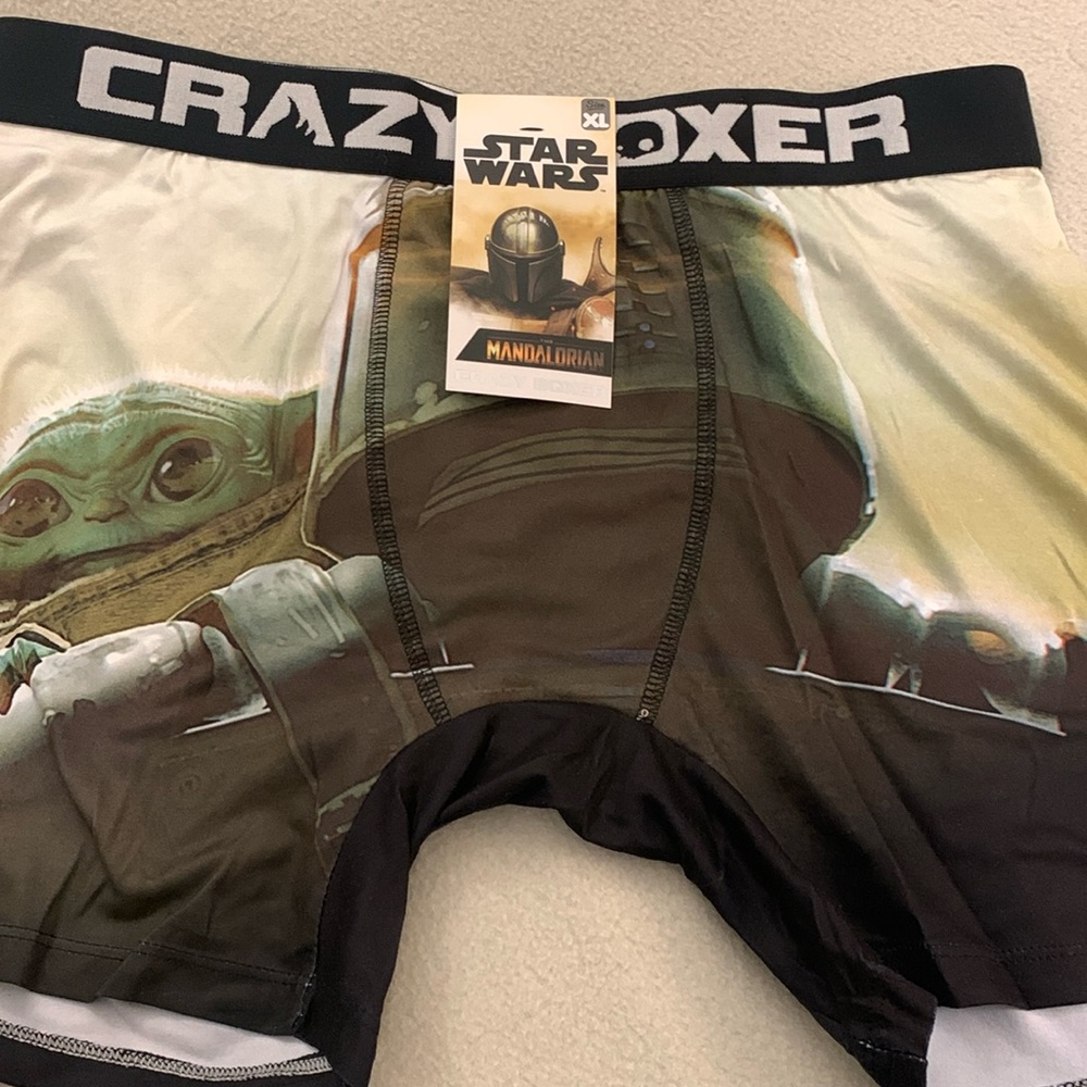 Star Wars mandalorian crazy boxer XL